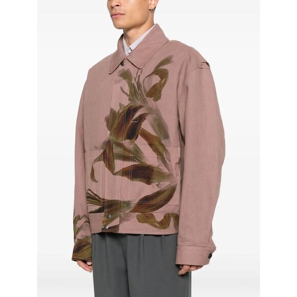 Dries Van Noten Men Veperny Bis 2368 M.W. Jacket Oros - Picture 3 of 4